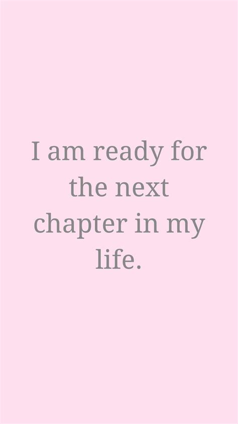 Powerful Affirmations for Your New Chapter
