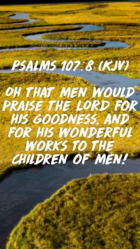 Praising His Wonderful Character