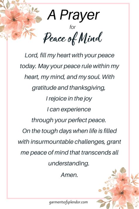 Prayers for a Lifetime of Blessings (Health, Joy, and Peace)