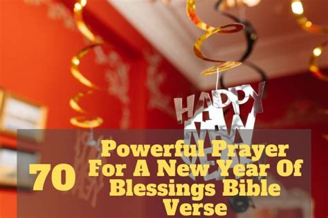 Prayers for a Year of Blessings
