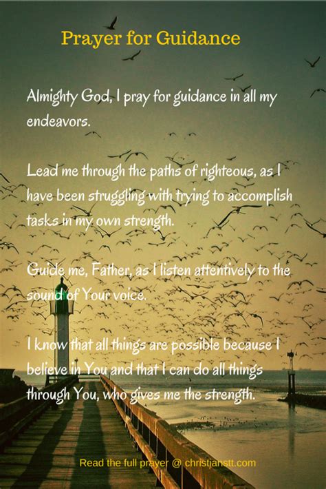 Prayers for Guidance and a Blessed Path Ahead