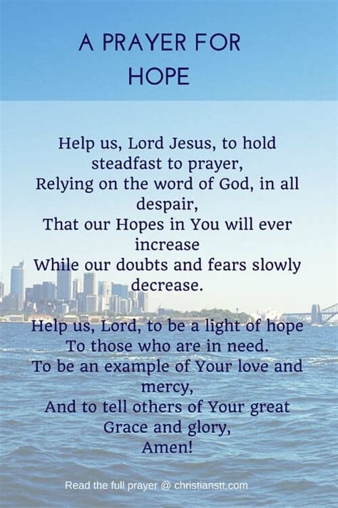 Prayers for Peace and Hope