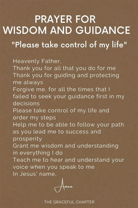 Prayers for Strength, Guidance, and Wisdom