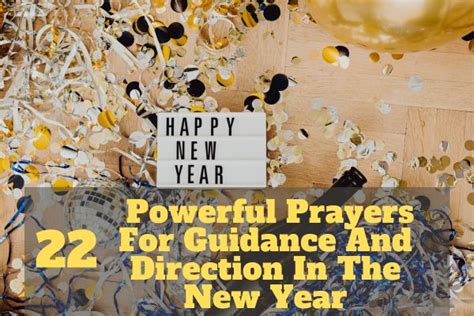 Prayers for the Year Ahead: Wishes for Guidance and Joy