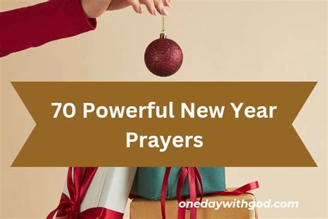 Prayers for Your Year Ahead