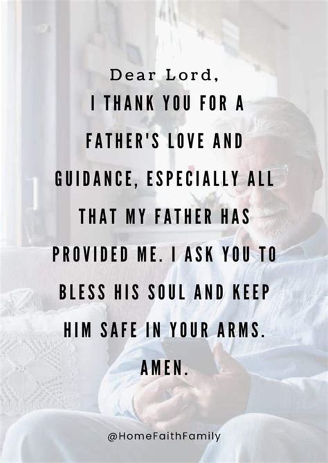 Prayers of Remembrance for a Father in Heaven