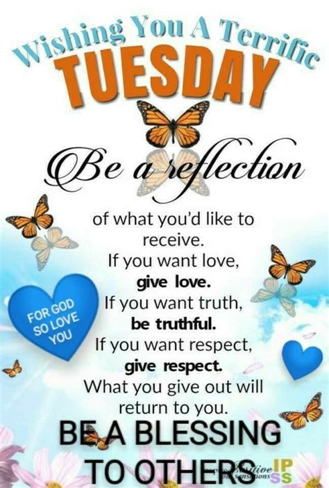 Productive & Powerful Tuesday Blessings