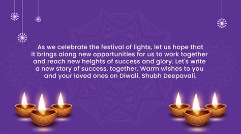 Professional and Respectful Diwali Greetings for Colleagues and Clients