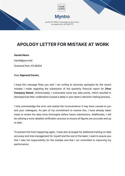 Professional Apologies: Owning a Mistake with Grace at Work