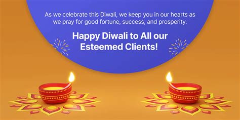 Professional Diwali Greetings for Colleagues & Clients