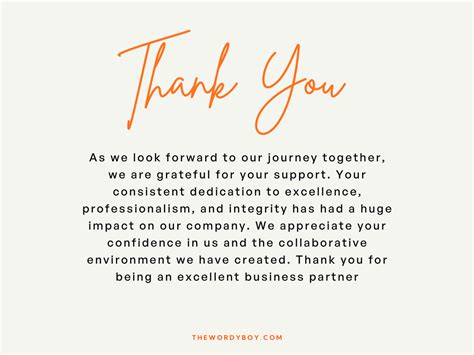 Professional Messages for Colleagues & Business Partners