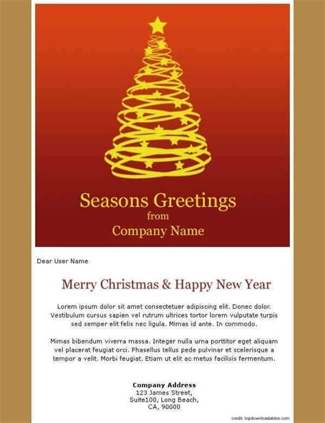 Professional & Polished Holiday Greetings