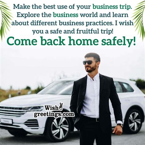 Professional & Polished Wishes for Business Trips