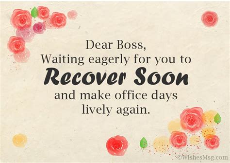 Professional & Respectful Get Well Wishes for Colleagues or Your Boss