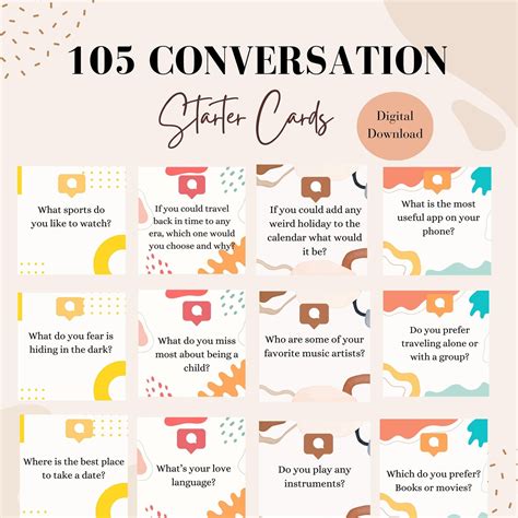 Prompts for a Shared Conversation
