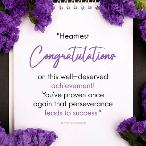 Proud & Heartfelt Messages for Their Monumental Achievement