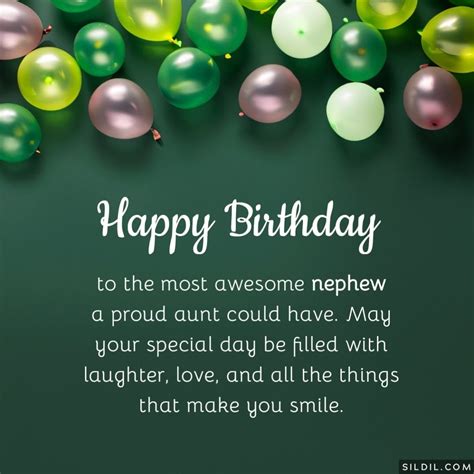Proud & Inspirational Wishes for the Grown-Up Nephew
