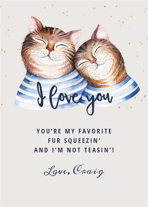 Purrfectly Catty Compliments & Greetings