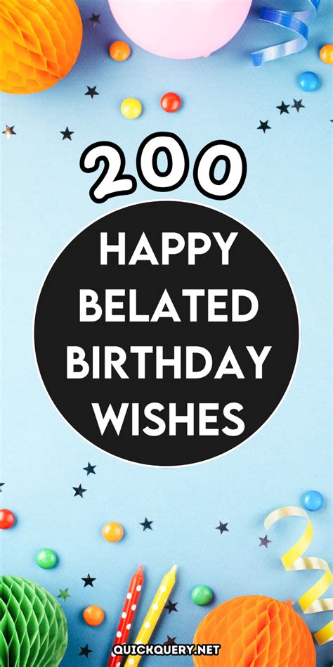Quick & Belated