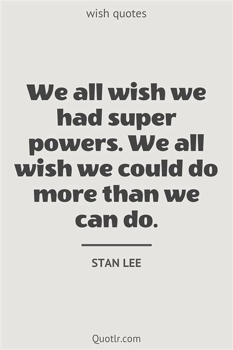 Quotes on the Power of a Wish