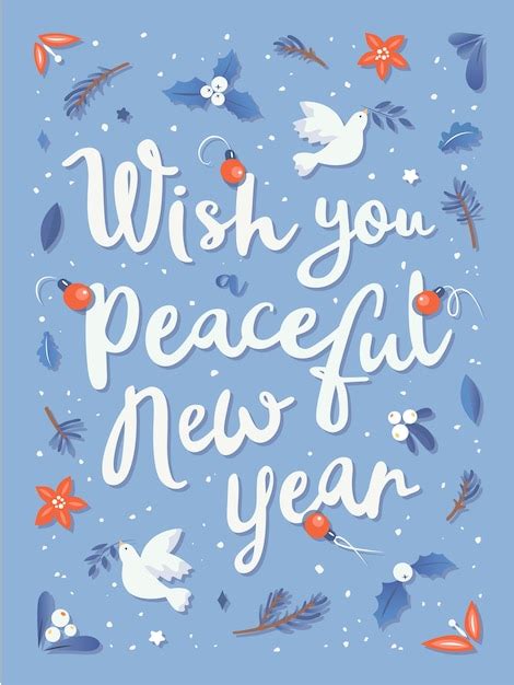 Reflective Wishes for a Peaceful Christmas & a Bright New Year