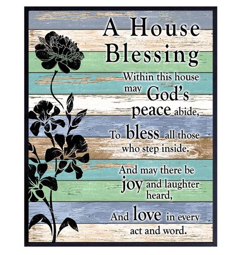 Religious Blessings for a New Dwelling