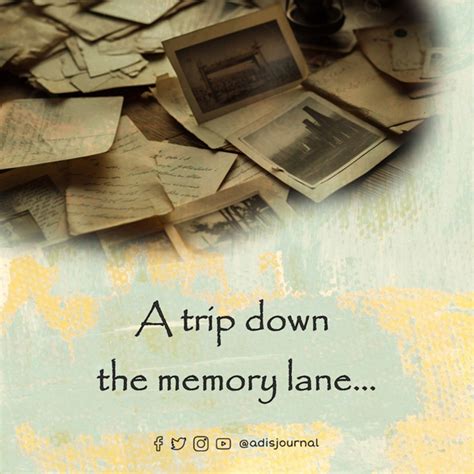 Remember When...? (A Trip Down Embarrassing Memory Lane)