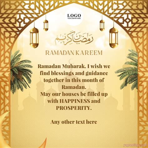 Respectful & Professional Ramadan Greetings for Colleagues & Partners