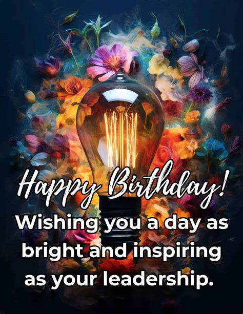 Respectful Wishes for a Boss or Manager