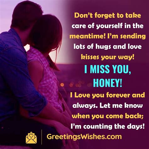 Romantic "Miss You Already" Messages for Your Partner