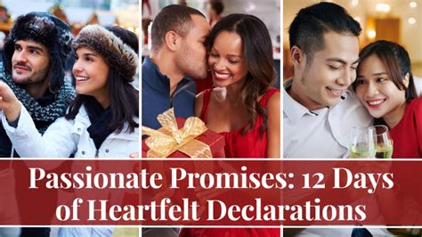 Romantic & Passionate Declarations