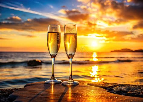 Romantic Toasts for Two in Paradise