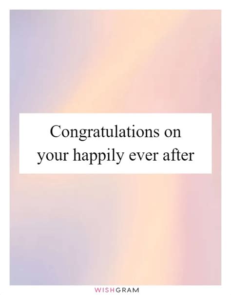 Romantic Wishes for Your 'Happily Ever After'