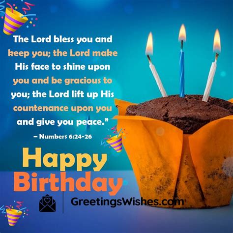 Scripture-Inspired Wishes for His Special Day