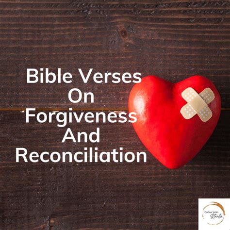 Sentiments of Forgiveness and Reconciliation