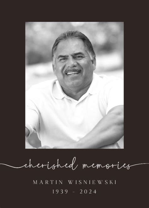 Sharing a Cherished Memory of Him