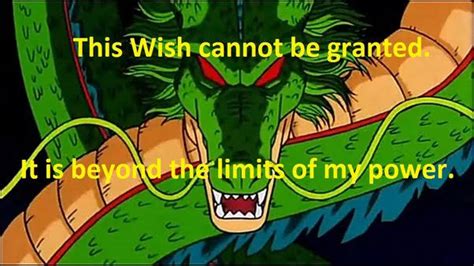 Shenron's "Cannot Grant" List: The Wishes Beyond His Power