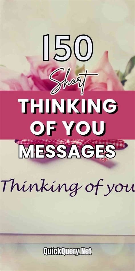 Short & Pensive Messages for a Text or DM