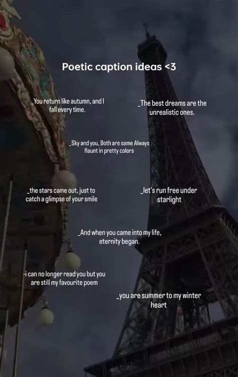 Short & Poetic Lines for a Quick Text or Caption