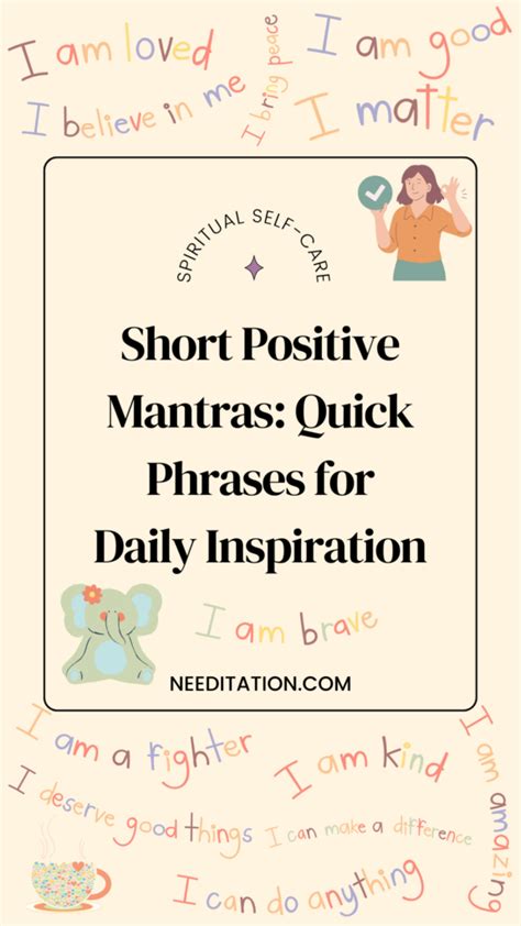 Short & Potent Mantras for Daily Inspiration