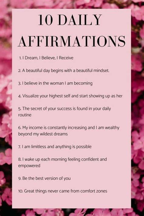 Short & Powerful Affirmations for Her Big Day
