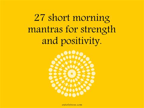 Short & Powerful Mantras for Everyday Inspiration