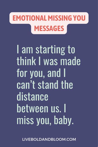 Short & Punchy "Damn, I Miss You" Texts