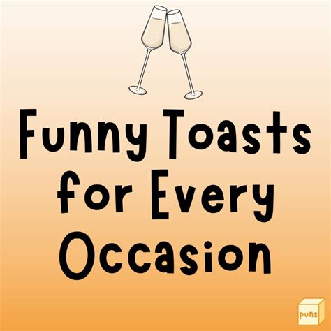 Short, Punchy & Ready to Party: Funny Texts & Toasts