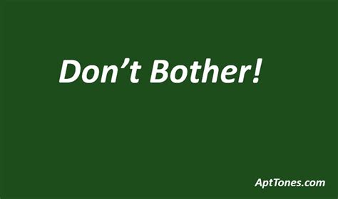 Short & Punchy Ways to Say 'Don't Bother Me'