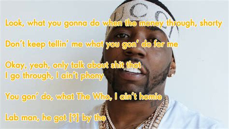 Short & Real: Texts Inspired by YFN Lucci Lyrics