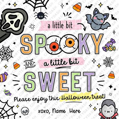 Short & Spooky-Sweet Notes for a Gift Tag