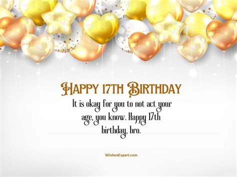 Short & Sweet: 17th Birthday Captions & Texts