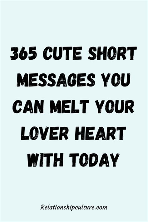 Short, Sweet & Adorable Messages for a Text or Social Media Post