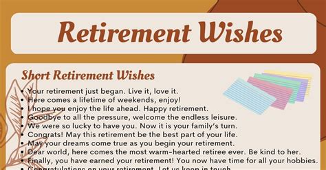 Short, Sweet, and Sarcastically Yours: Quick Retirement Zingers